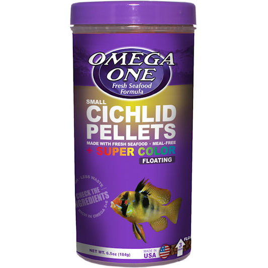 Omega One Cichlid Pellets Super Color (Floating)