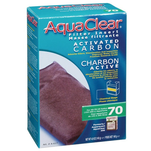 AquaClear Activated Carbon Filter Insert (20, 30, 50, 70, 110)