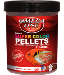 Omega One Small Super Color Pellets (Floating)
