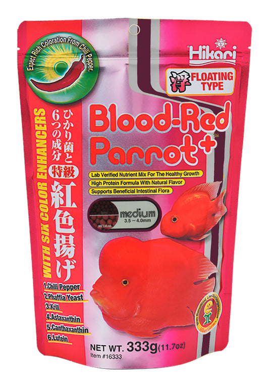 Hikari Blood-Red Parrot Plus