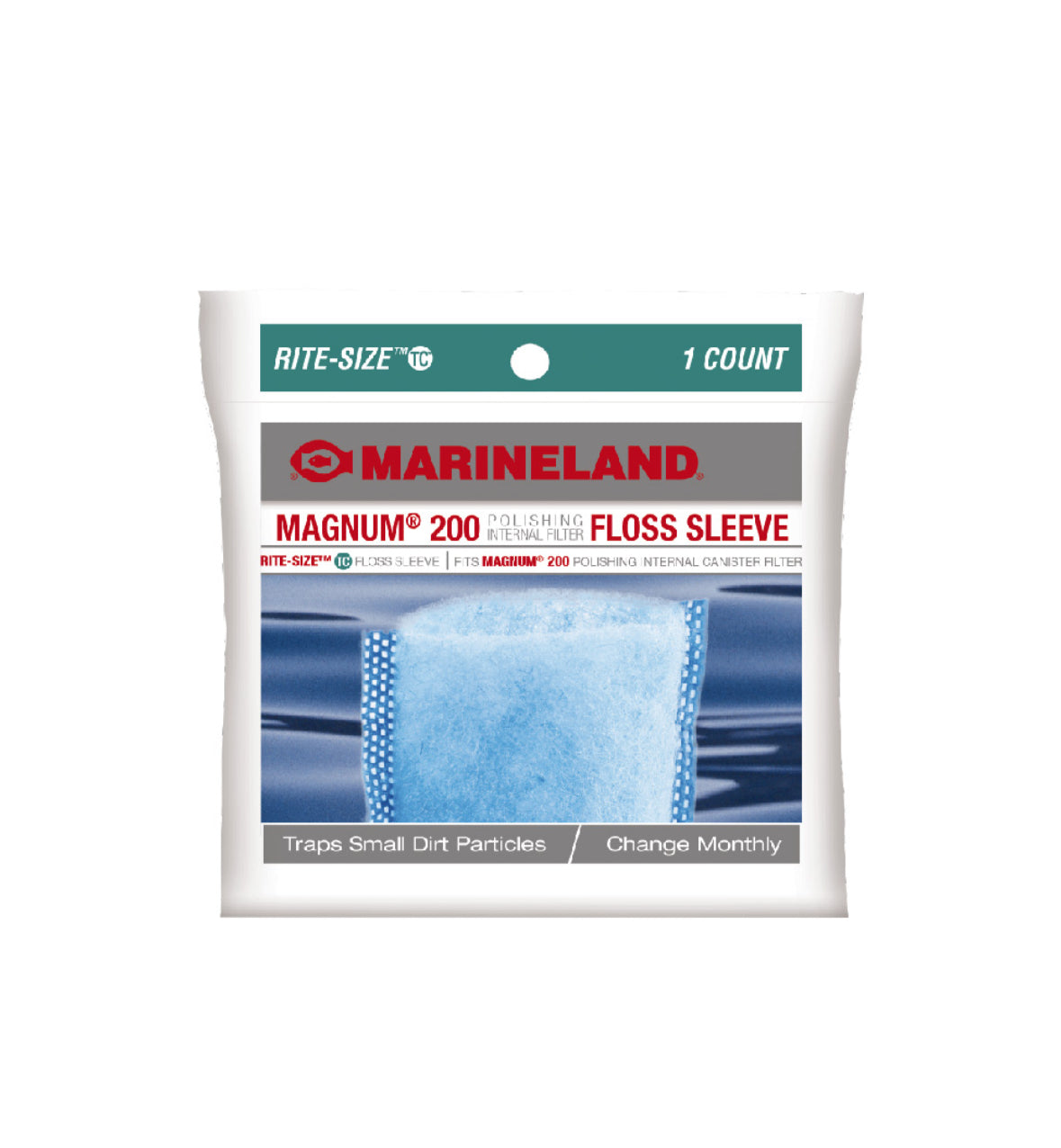 Marineland Magnum 200 Polishing Internal Filter Floss Sleeve
