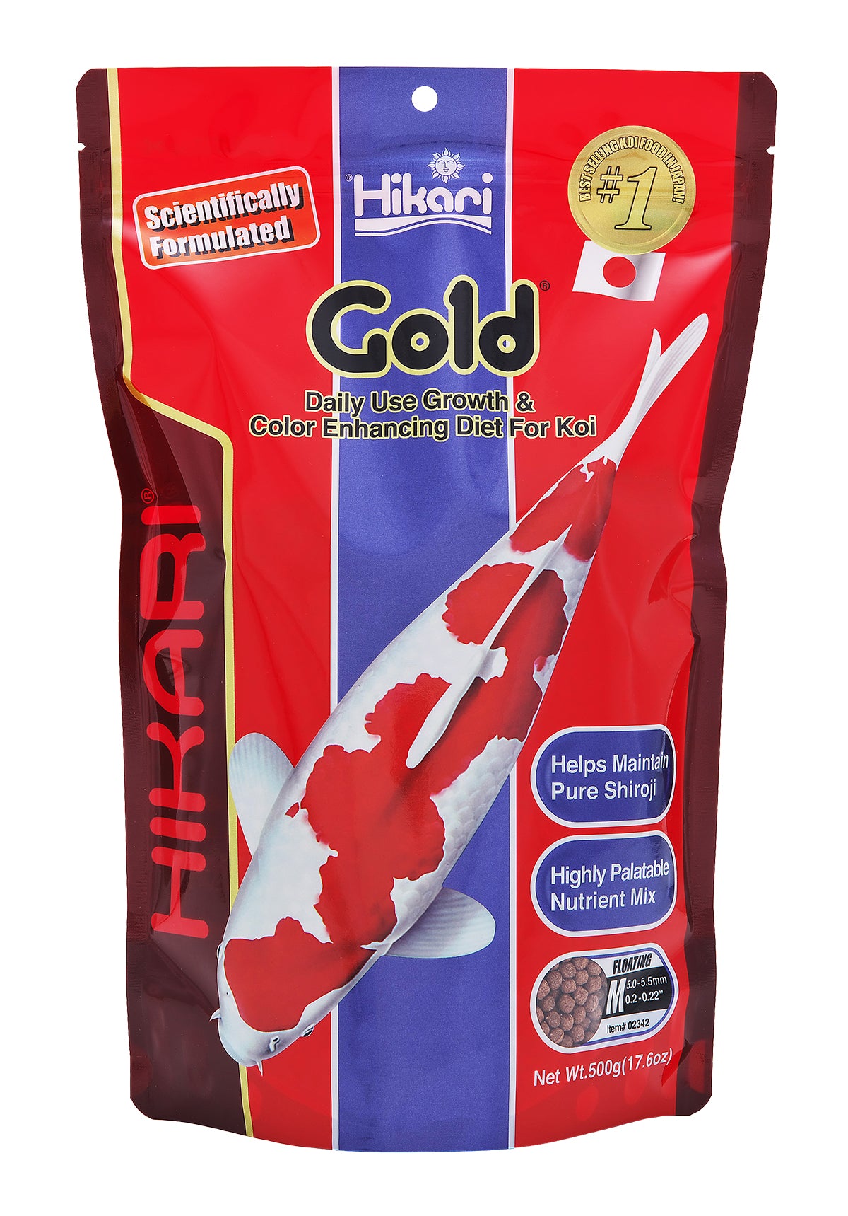 Hikari Gold Daily Use Growth & Color Enhancing Diet For Koi