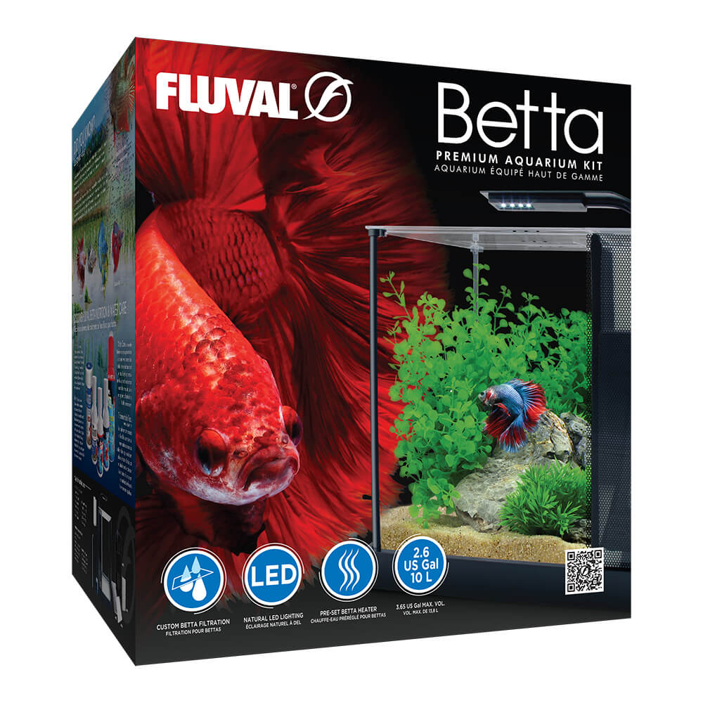 Fluval Betta Premium Aquarium Kit - 10 L (2.65 US gal)