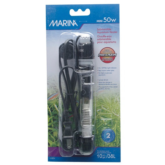 Marina Submersible Aquarium Heater Mini 50W