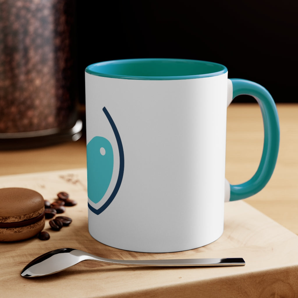 Mississauga Aquarium Logo 11oz Accent Mug
