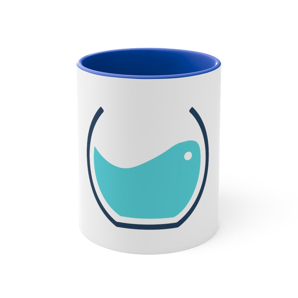 Mississauga Aquarium Logo 11oz Accent Mug