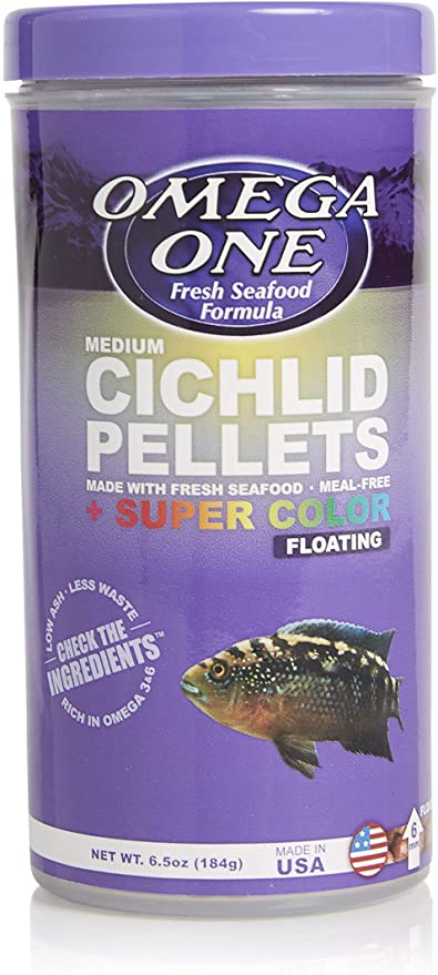 Omega One Cichlid Pellets Super Color (Floating)