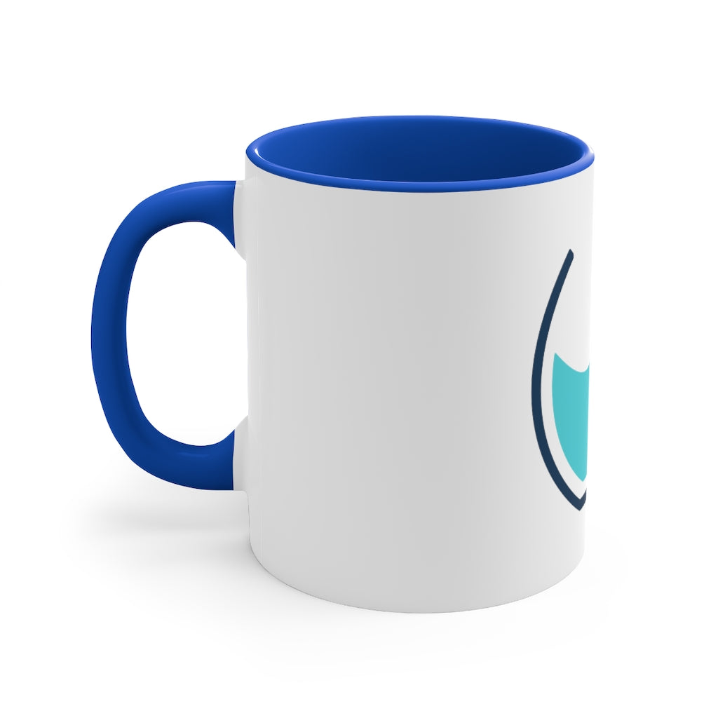 Mississauga Aquarium Logo 11oz Accent Mug