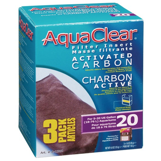 AquaClear Activated Carbon Filter Insert (20, 30, 50, 70, 110)