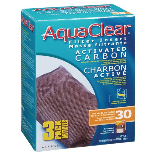 AquaClear Activated Carbon Filter Insert (20, 30, 50, 70, 110)