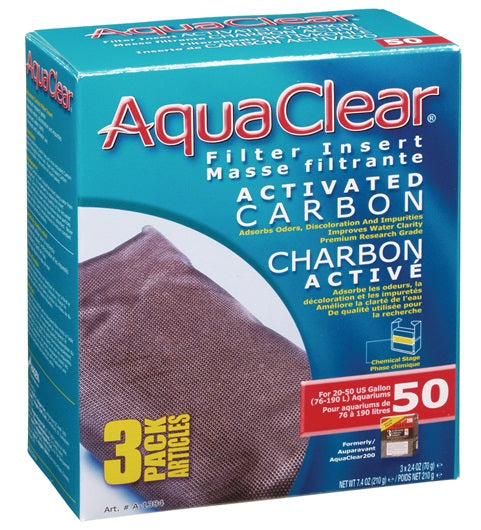 AquaClear Activated Carbon Filter Insert (20, 30, 50, 70, 110)