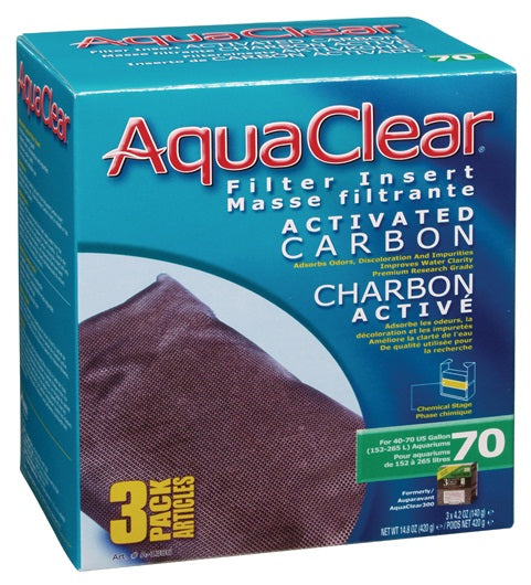 AquaClear Activated Carbon Filter Insert (20, 30, 50, 70, 110)