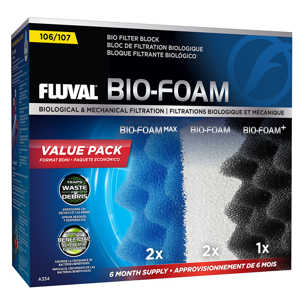 Fluval 106, 107 Bio-Foam Value Pack