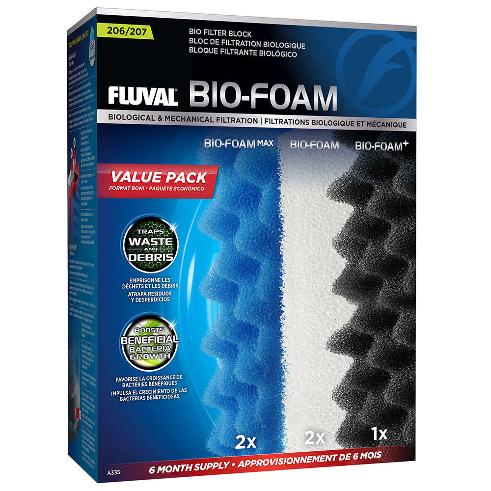 Fluval 206, 207 Bio-Foam Value Pack