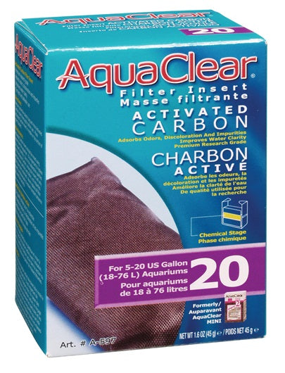 AquaClear Activated Carbon Filter Insert (20, 30, 50, 70, 110)