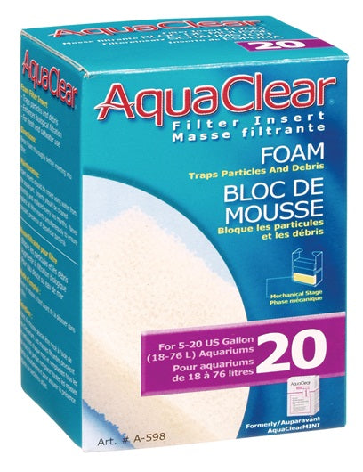 AquaClear Foam Filter Insert (20, 30, 50, 70, 110)