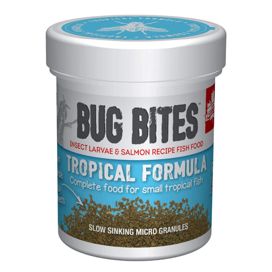 Fluval Bug Bites Tropical Fish Formula 0.25 - 1.0 mm