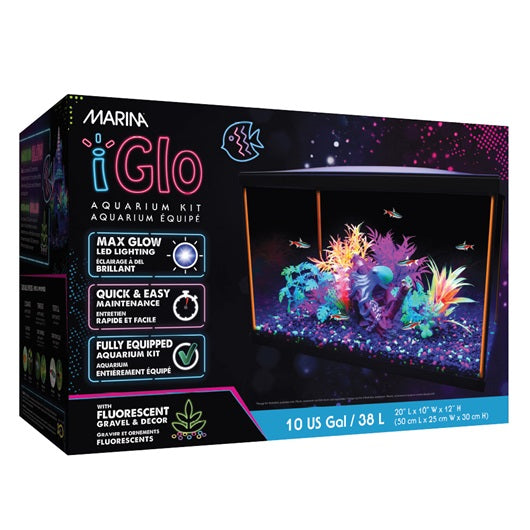 Marina iGlo 10G (38L) Aquarium Kit
