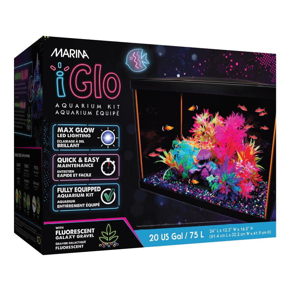 Marina iGlo 20G (75L) Aquarium Kit