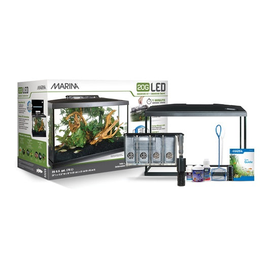 Marina 20G LED Glass Aquarium Kit - 75 L (20 US gal)