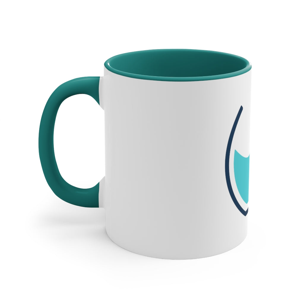 Mississauga Aquarium Logo 11oz Accent Mug