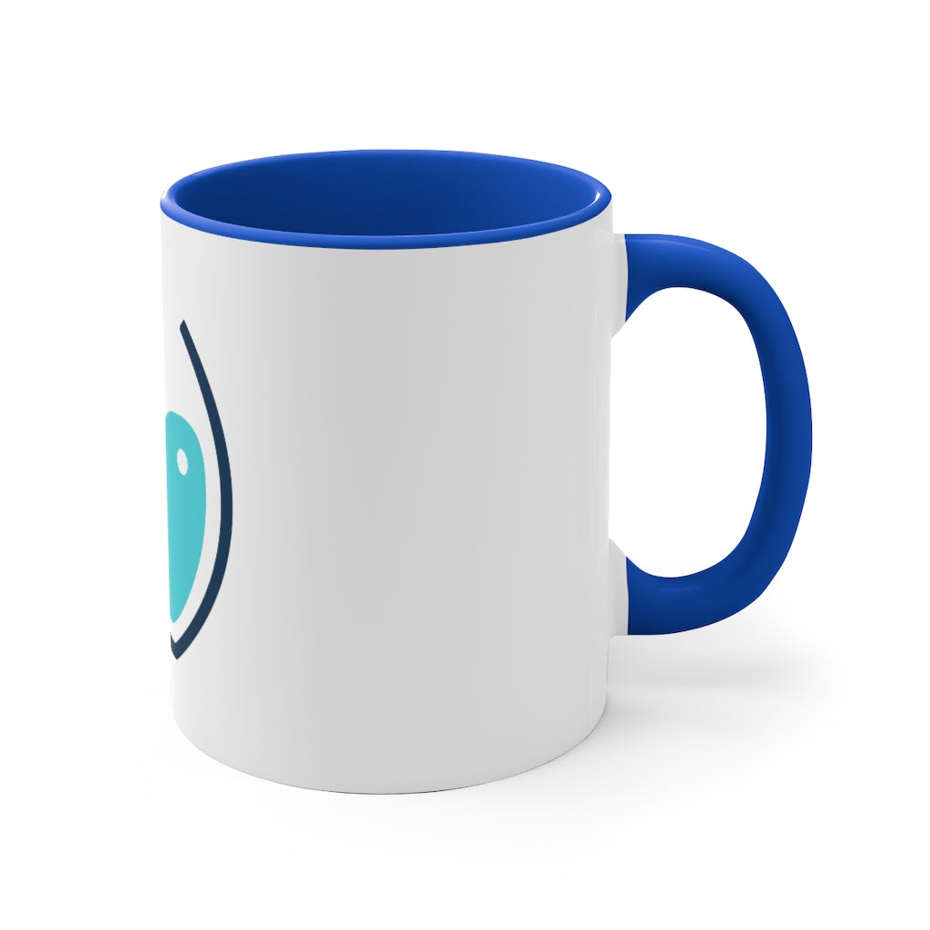Mississauga Aquarium Logo 11oz Accent Mug