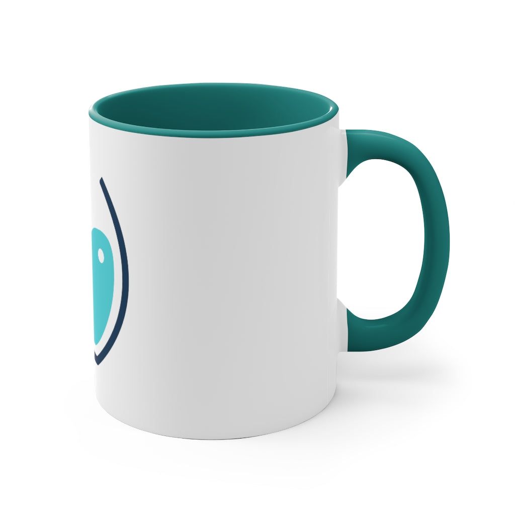 Mississauga Aquarium Logo 11oz Accent Mug